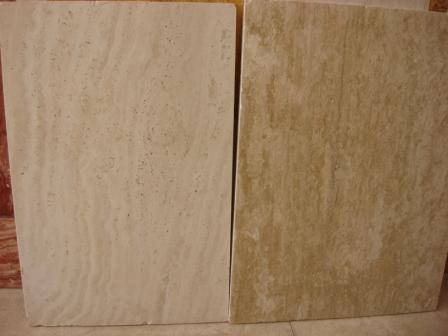 White & Cream Travertine